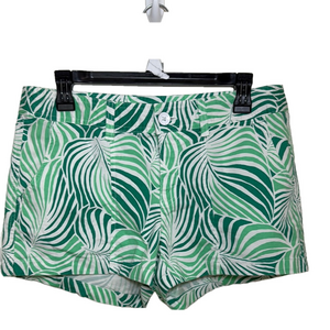 GAP Green and White Tropical Leaf Print Shorts SKU0172
